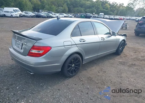 2014 Mercedes-Benz C 300 Luxury 4Matic from USA, damaged, VIN WDDGF8AB8EG230952